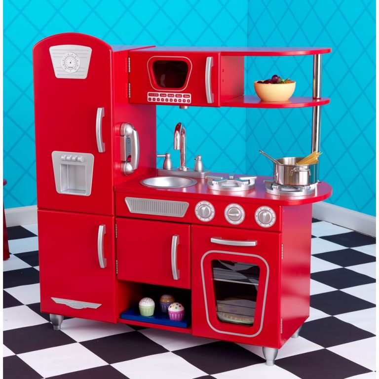 Red Vintage Kitchen