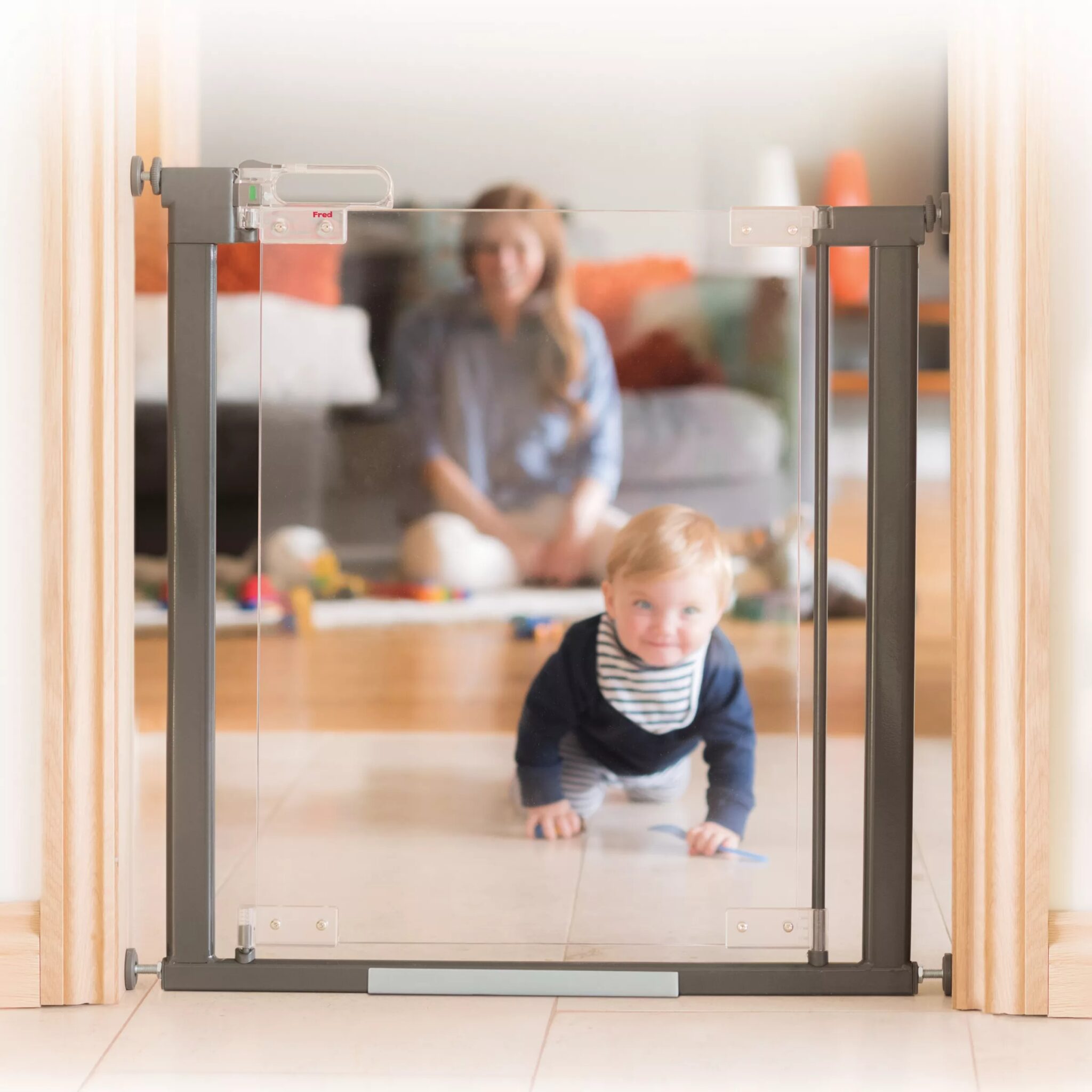 Fred Pressure Fit Clear-View Safety Gate