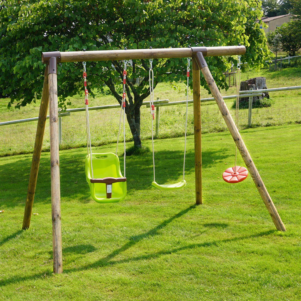 Tiago Wooden Swing Set